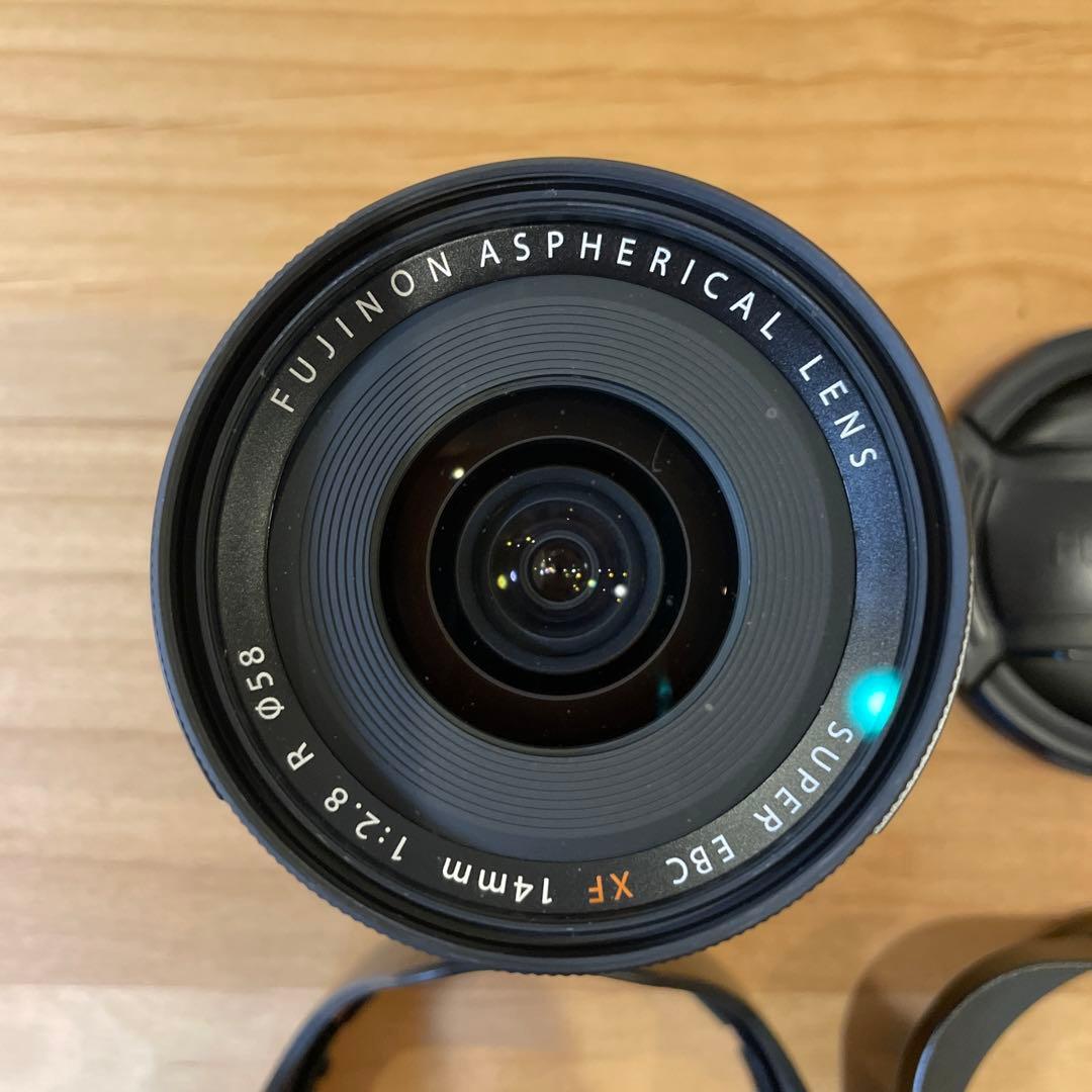 FUJIFILM 14mm F2.8 単焦点レンズ レンズフィルター付き