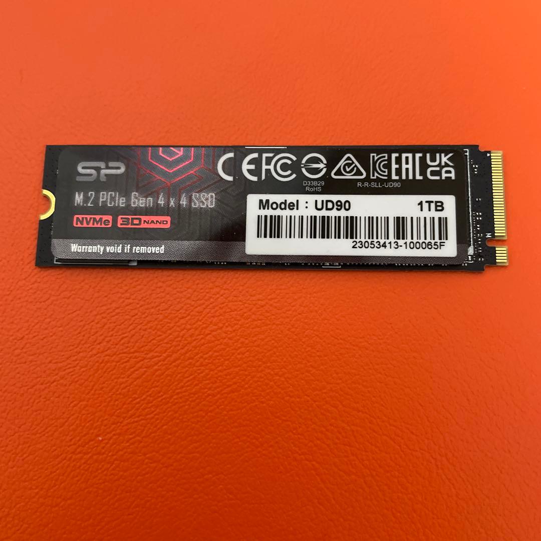 シリコンパワー PCIe Gen4x4 NVMe SSD [1TB]