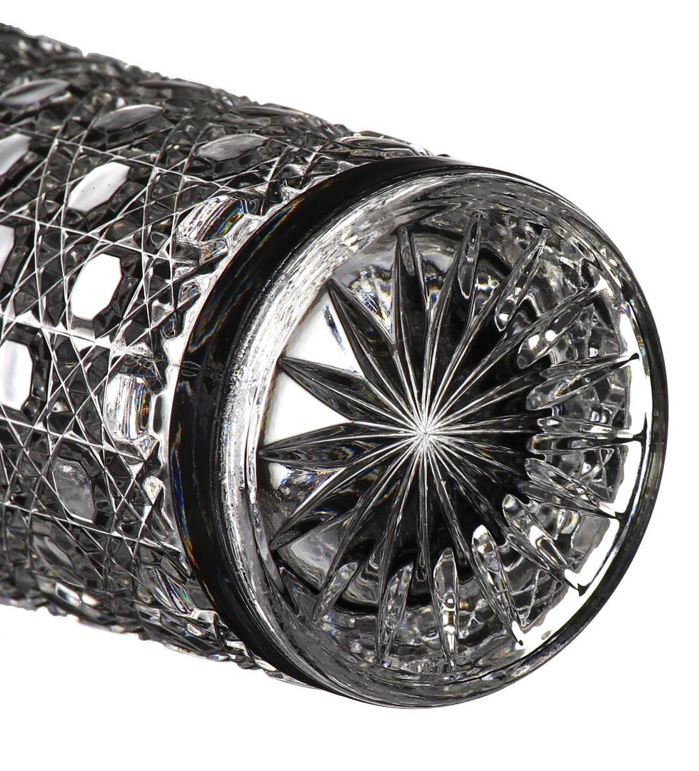 オールド・バカラ 大型サイズ 24cm1.8kg ディアマン・ピエーリー切子花瓶