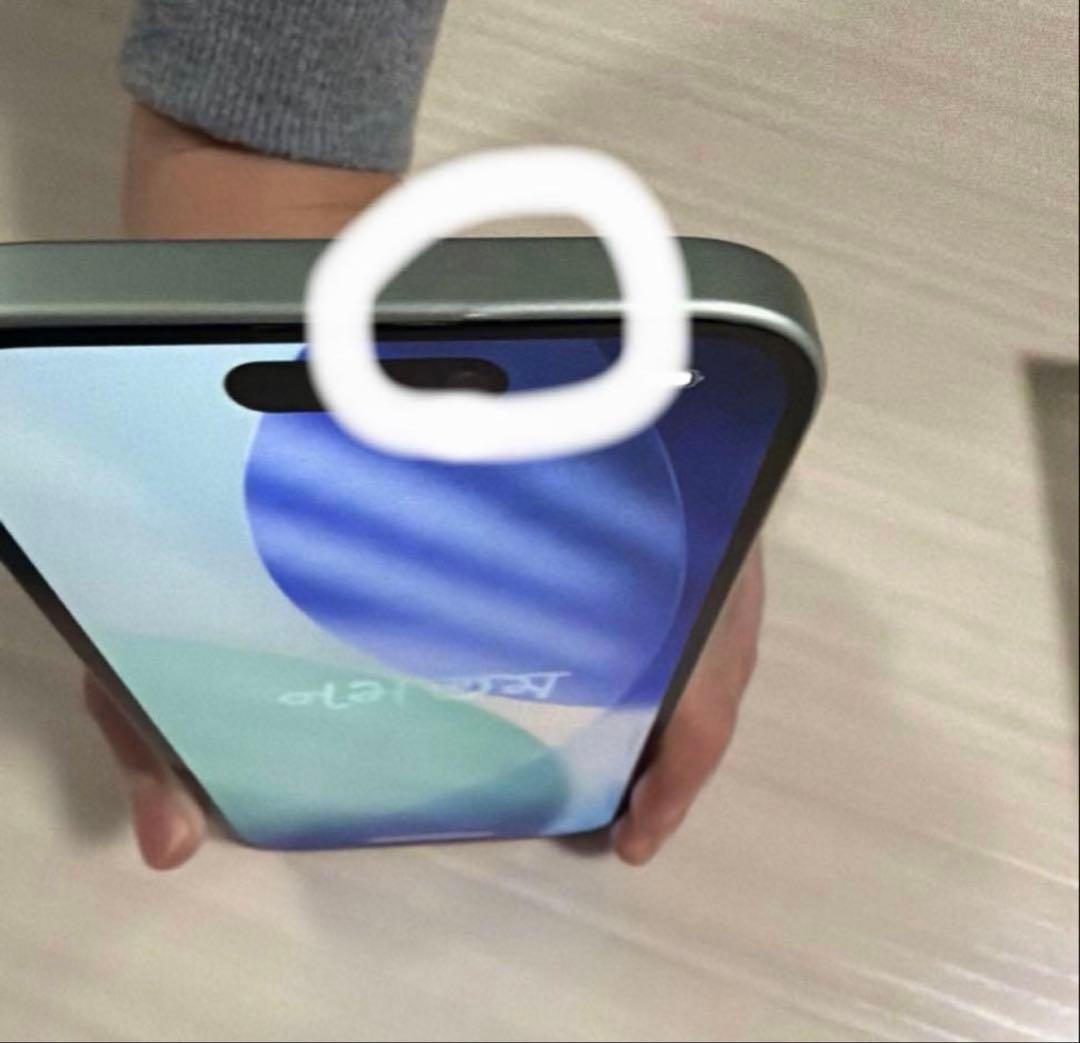 iPhone15 128G SIMフリー　ミントグリーン　箱付き