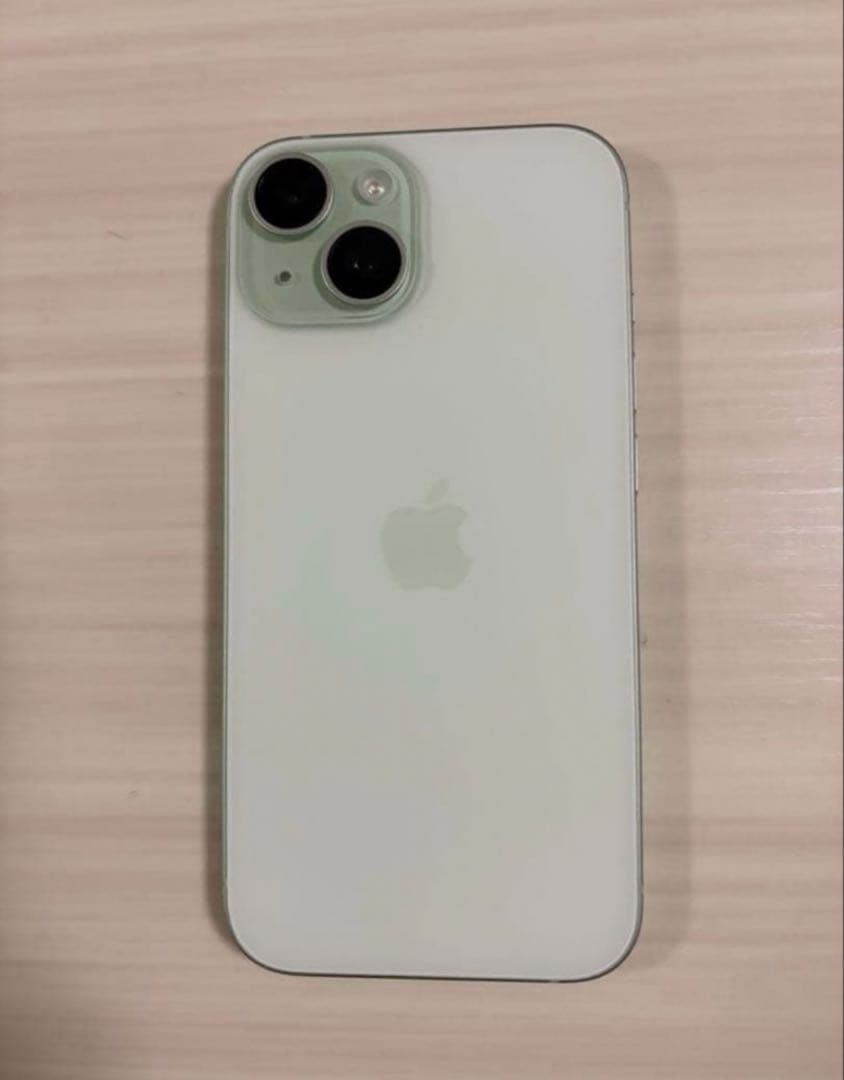 iPhone15 128G SIMフリー　ミントグリーン　箱付き