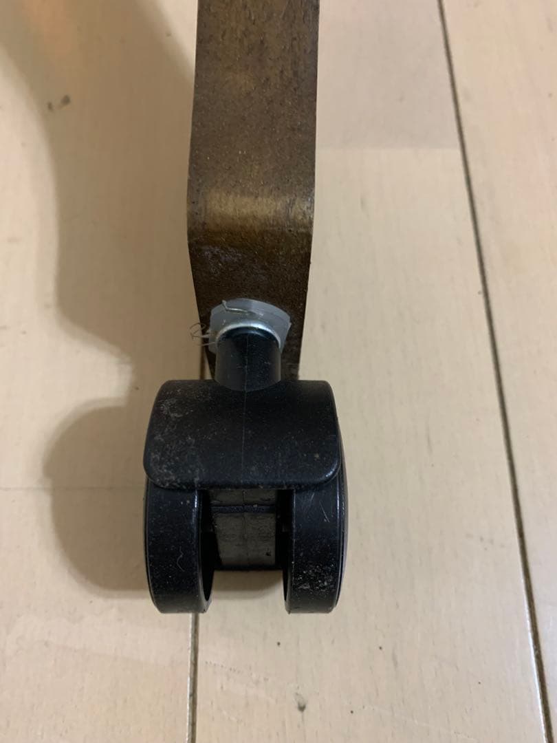 スタンドミラー　オーバル型　レトロ　ヴィンテージ　全身鏡　木製　姿見