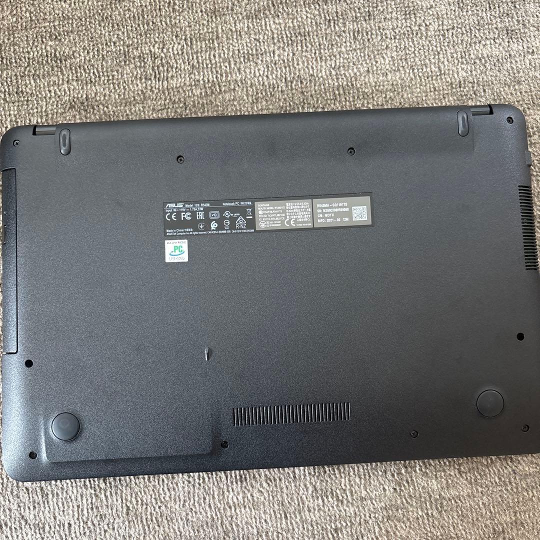 ASUS ノートPC R543M