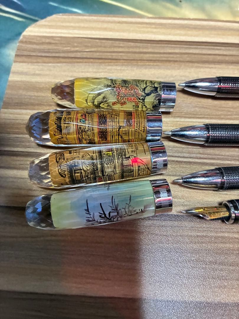 和風デザイン ボールペン 6本セット