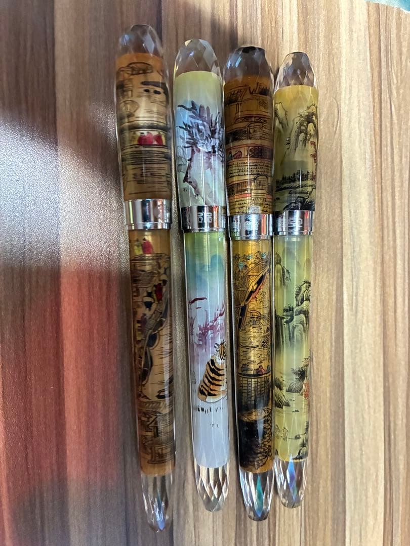 和風デザイン ボールペン 6本セット