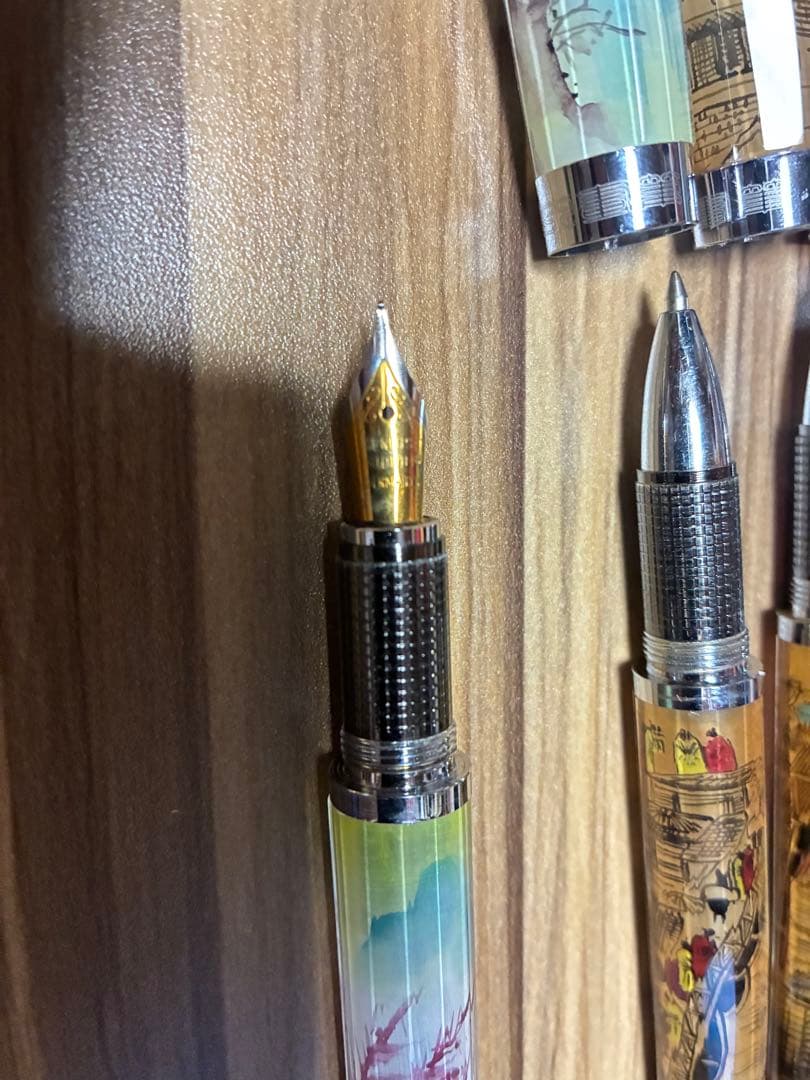 和風デザイン ボールペン 6本セット