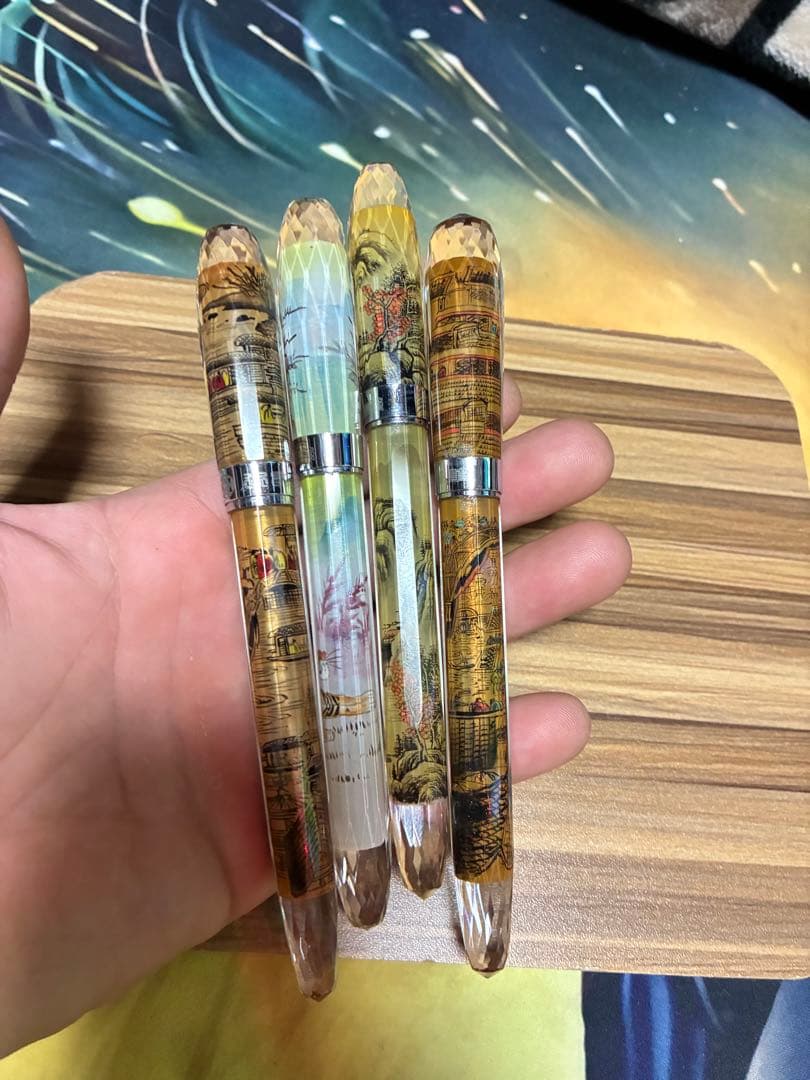 和風デザイン ボールペン 6本セット