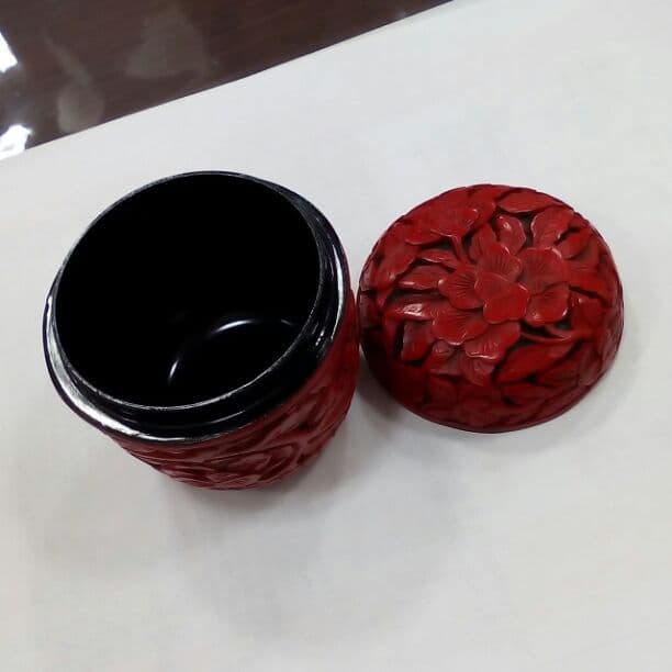 なつめ　茶壺　小物入れ