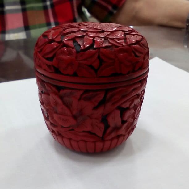 なつめ　茶壺　小物入れ