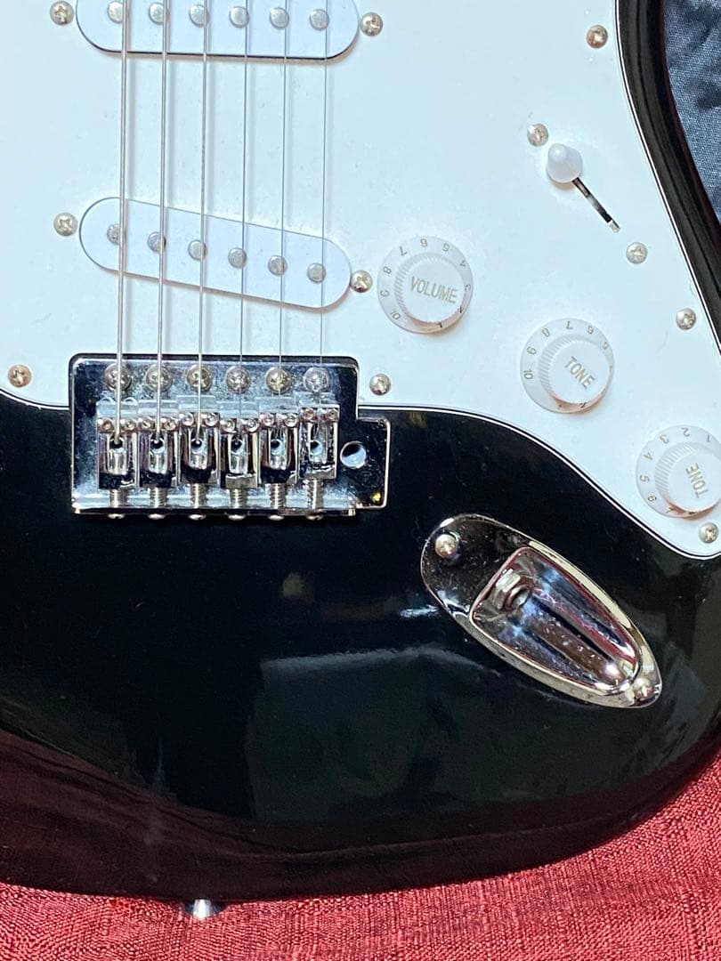 【動作確認済】SELDER エレキギター ストラトキャスタータイプ ブラック