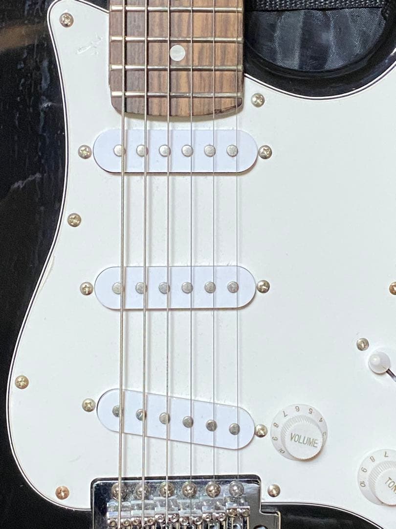 【動作確認済】SELDER エレキギター ストラトキャスタータイプ ブラック