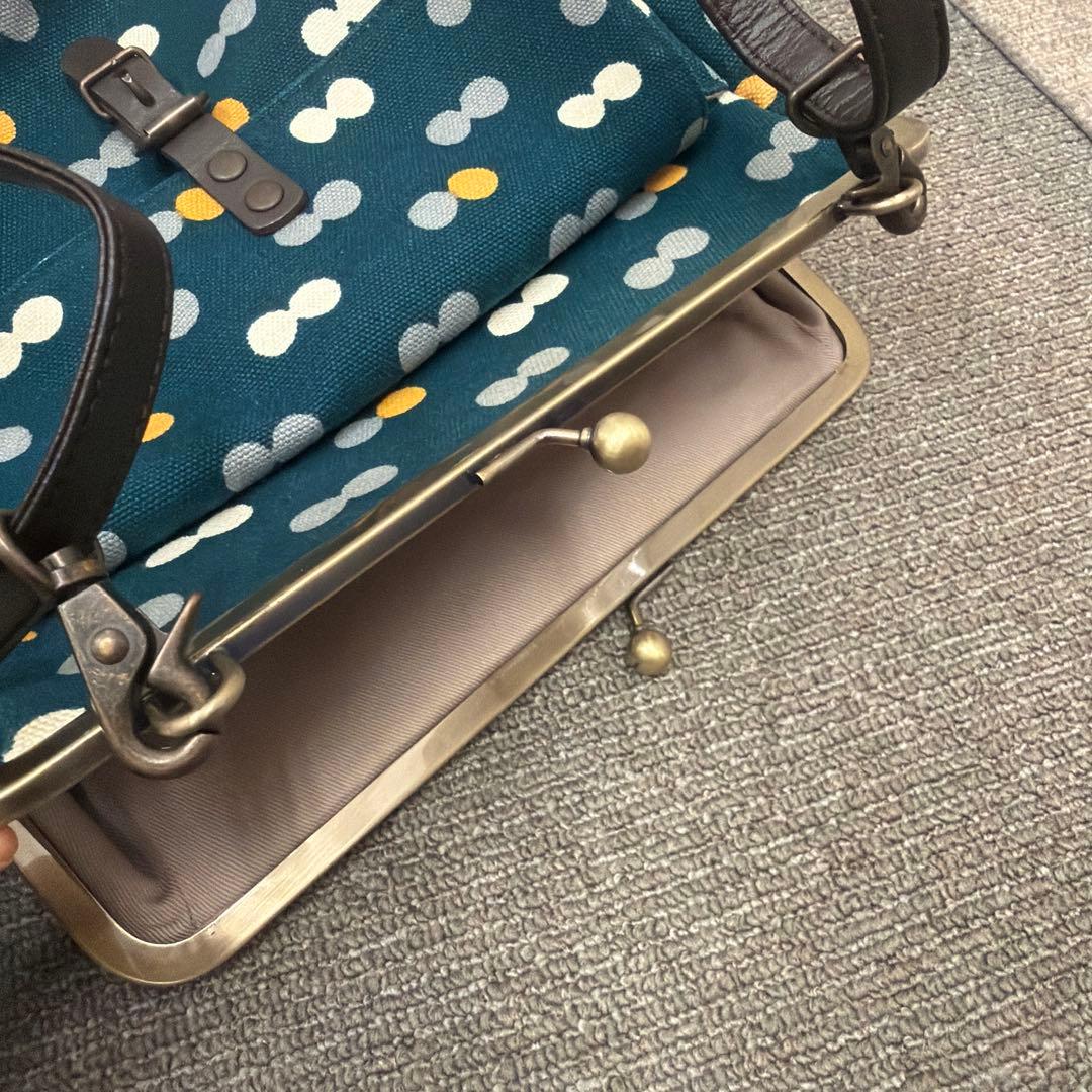 ayanokoji がま口　2wayリュック、ハウステンボスコラボカードケース