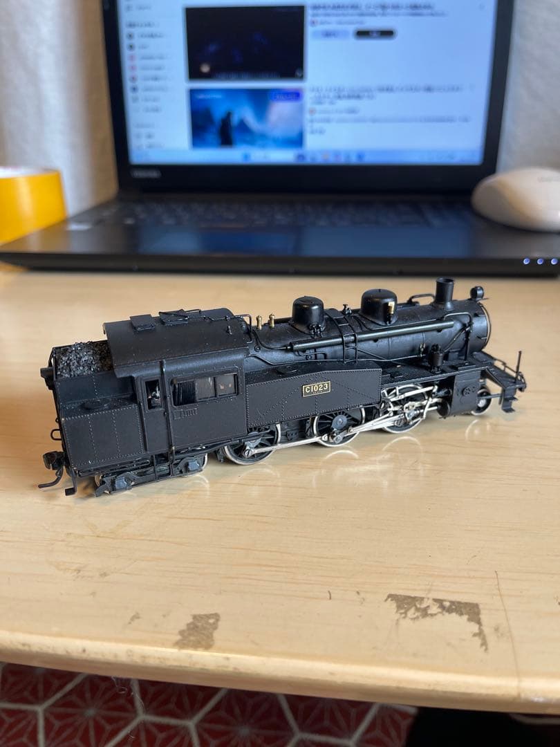 HOゲージ C10型 TOBY蒸気機関車