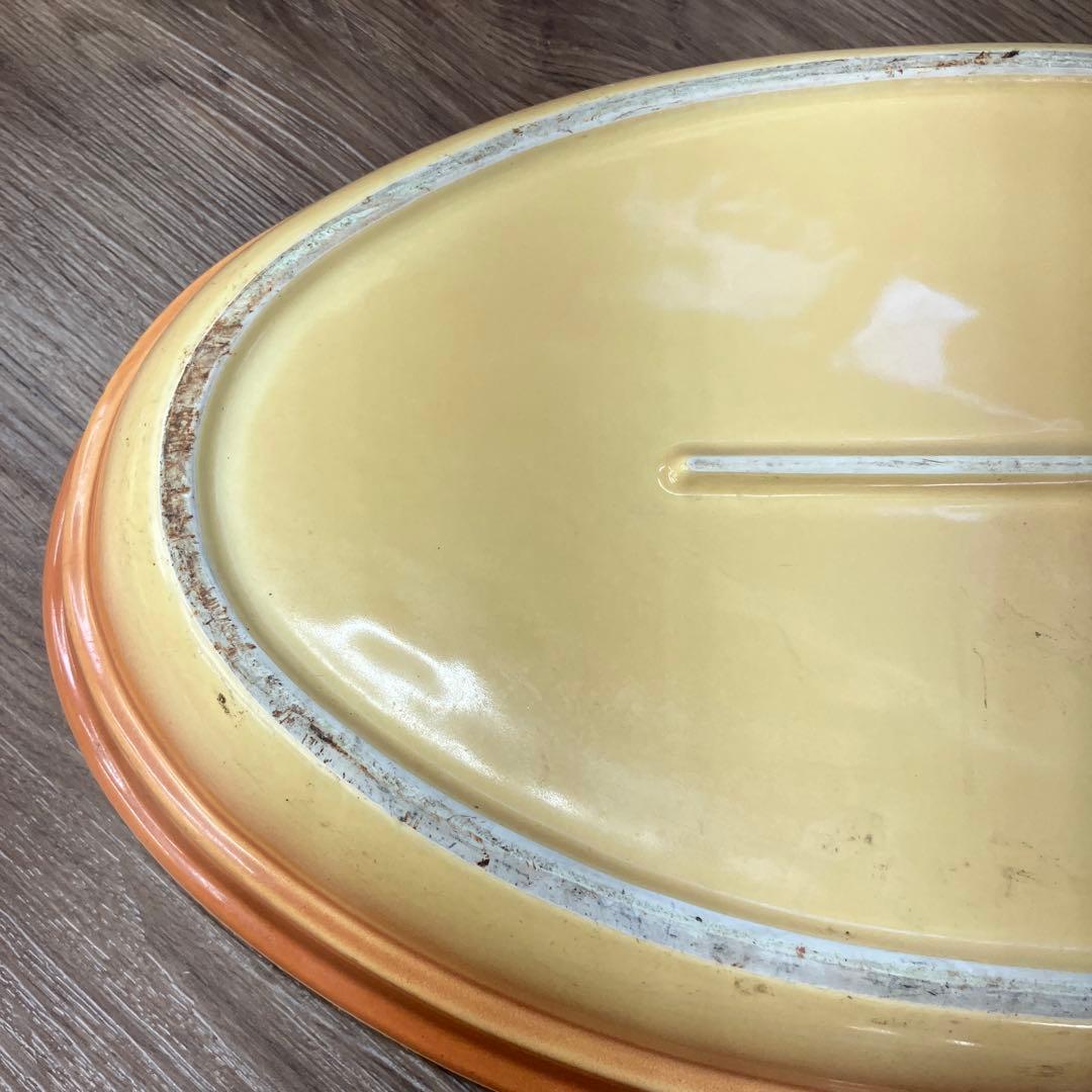 D-4 NIKKO Bonne Chere オーバル皿 耐熱皿 ニッコー 大皿