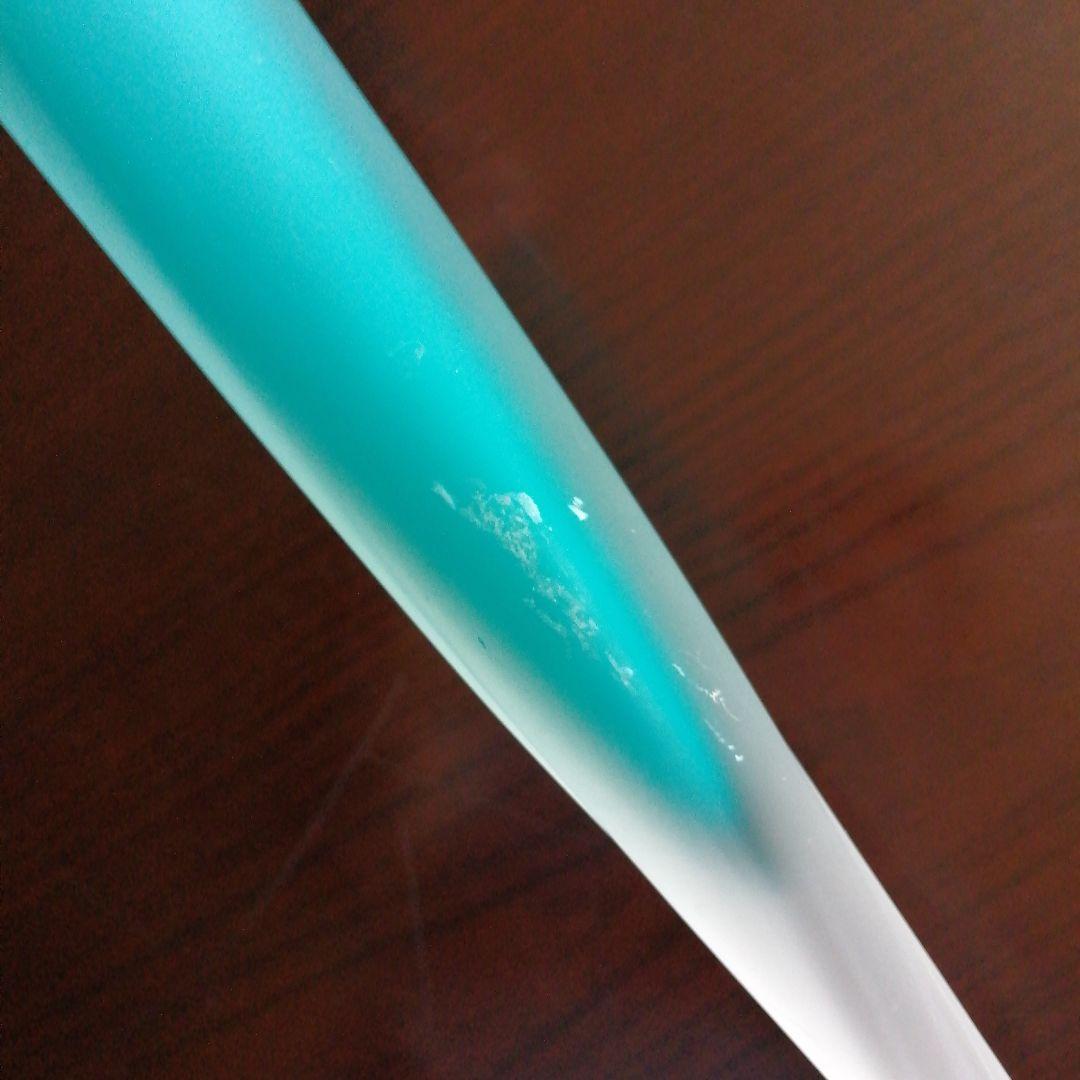 ターコイズブルーガラス掛花入　50cm