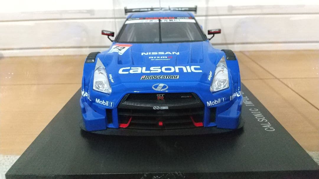 自動車 EBBRO 1/18 CALSONIC INPUL GT-R R35