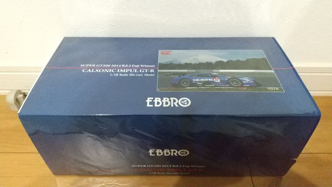 自動車 EBBRO 1/18 CALSONIC INPUL GT-R R35