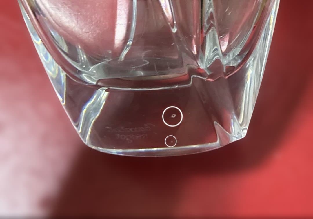 バカラ ジベルニー　リゴッド　大型サイズ　花瓶　フラワーベース