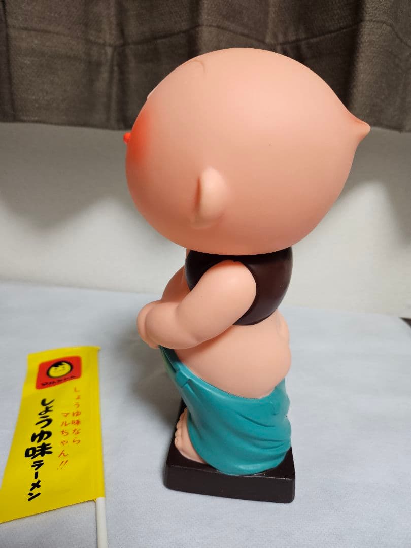 昭和レトロ　美品　東洋水産マルちゃん　ソフビ人形