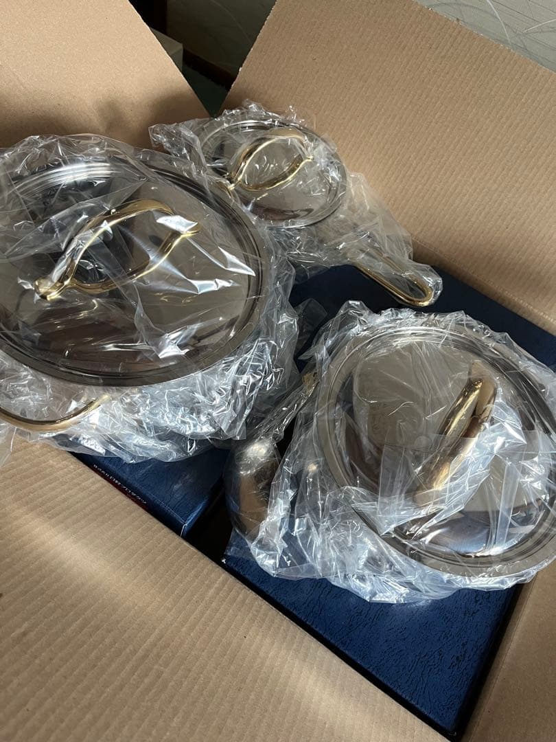 希少　フォーガルギフトセット　Fongal 鍋3点セット ステンレススチール