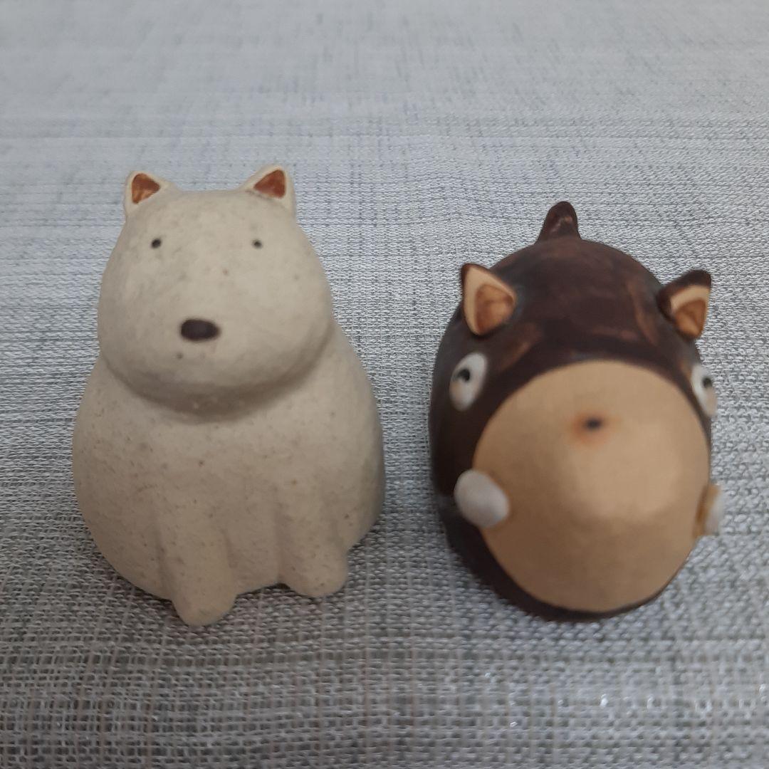 お値下げ中！十二支飾り サバイディー 羽田桂子 常滑焼 干支 陶器 コンパクト