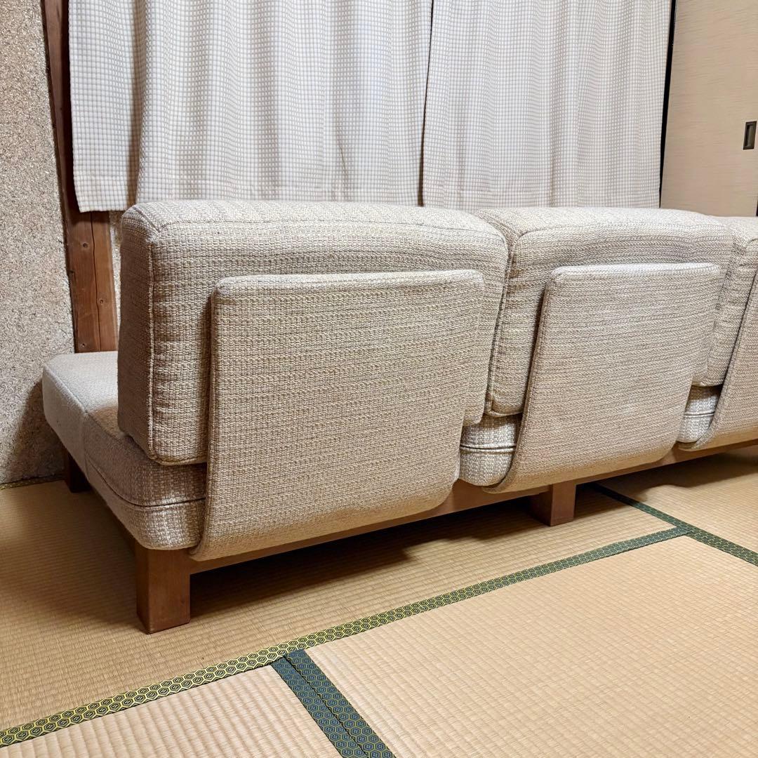 truck furniture 3人掛けソファ+オットマン