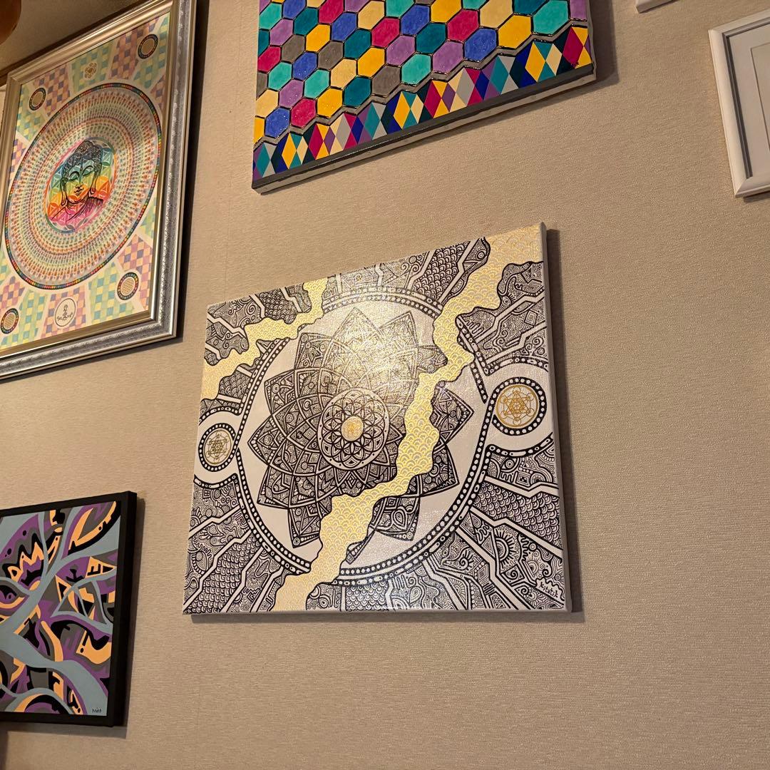 kitatik曼荼羅アート『神秘のたゆらい』