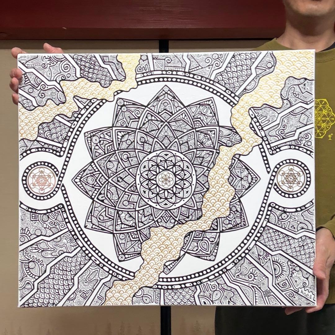 kitatik曼荼羅アート『神秘のたゆらい』