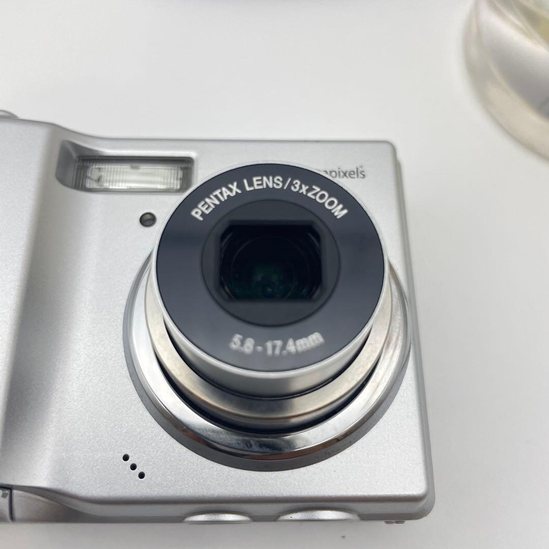 スマホ転送OK✨PENTAX Optio M10✨動作確認済 単三電池 可愛い♪