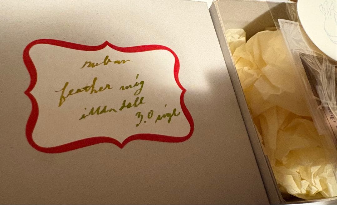 camellia 様 ruban ウィッグ iMda3.0 人形 ドール 羽根