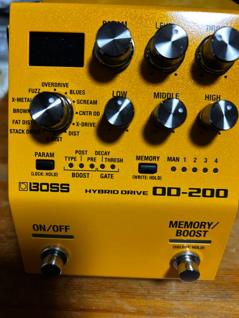 BOSS OD-200 Hybrid Drive ギターエフェクター