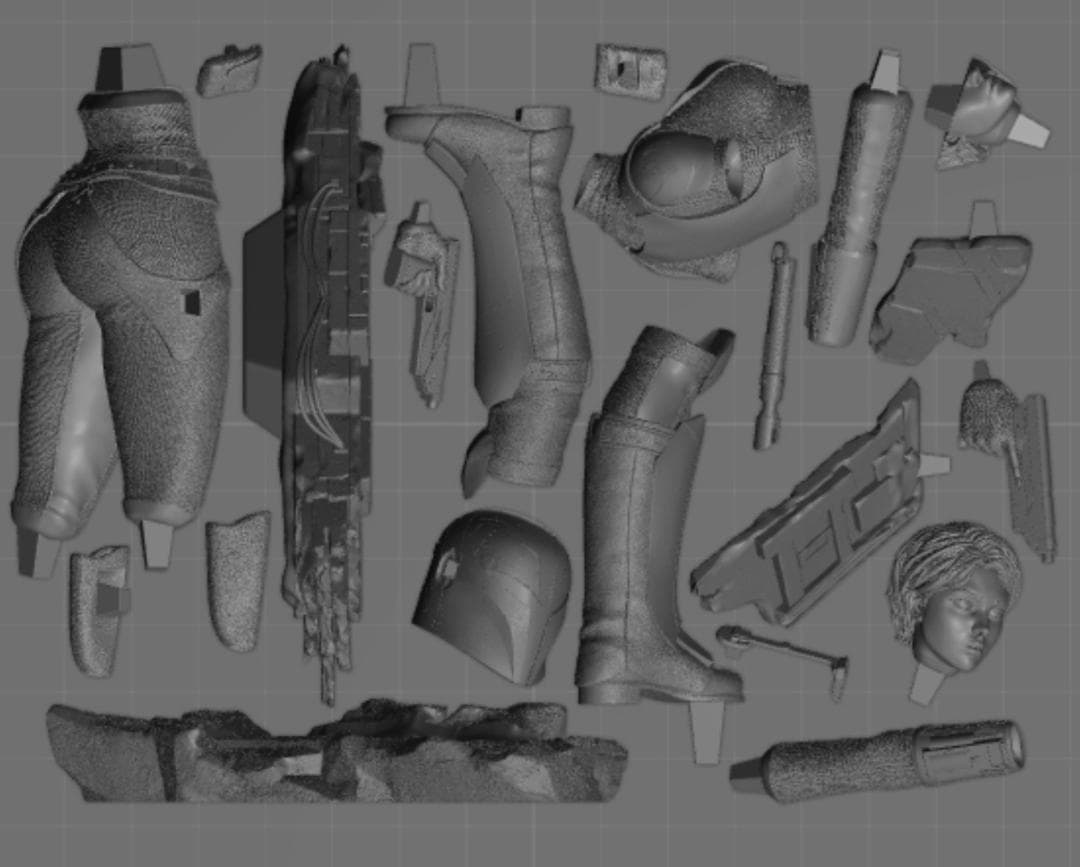 1/4　未塗装 未組立　フィギュア　ガレージキット　サビーヌ　スター・ウォーズ