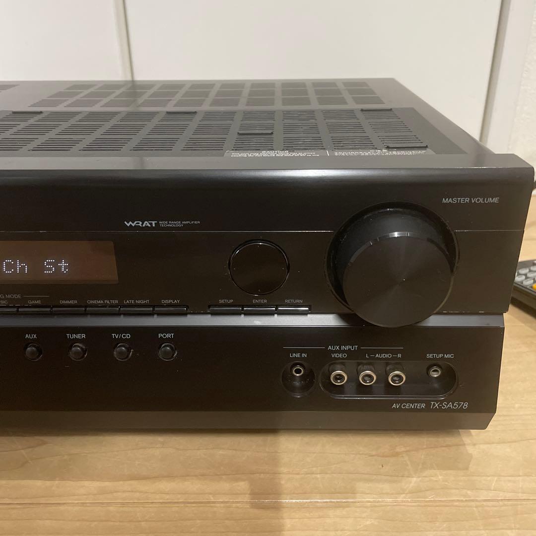 ONKYO オンキョー 7.1ch AVセンタ アンプ TX-SA578
