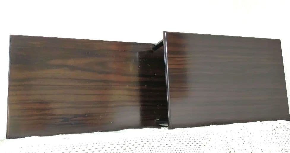 セール✨高級唐木　飾り棚　銘木黒丹　黒檀　未使用美品