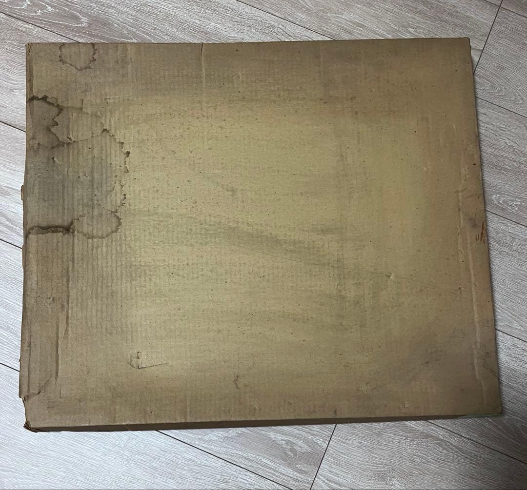 風景画 油彩画 金色フレーム