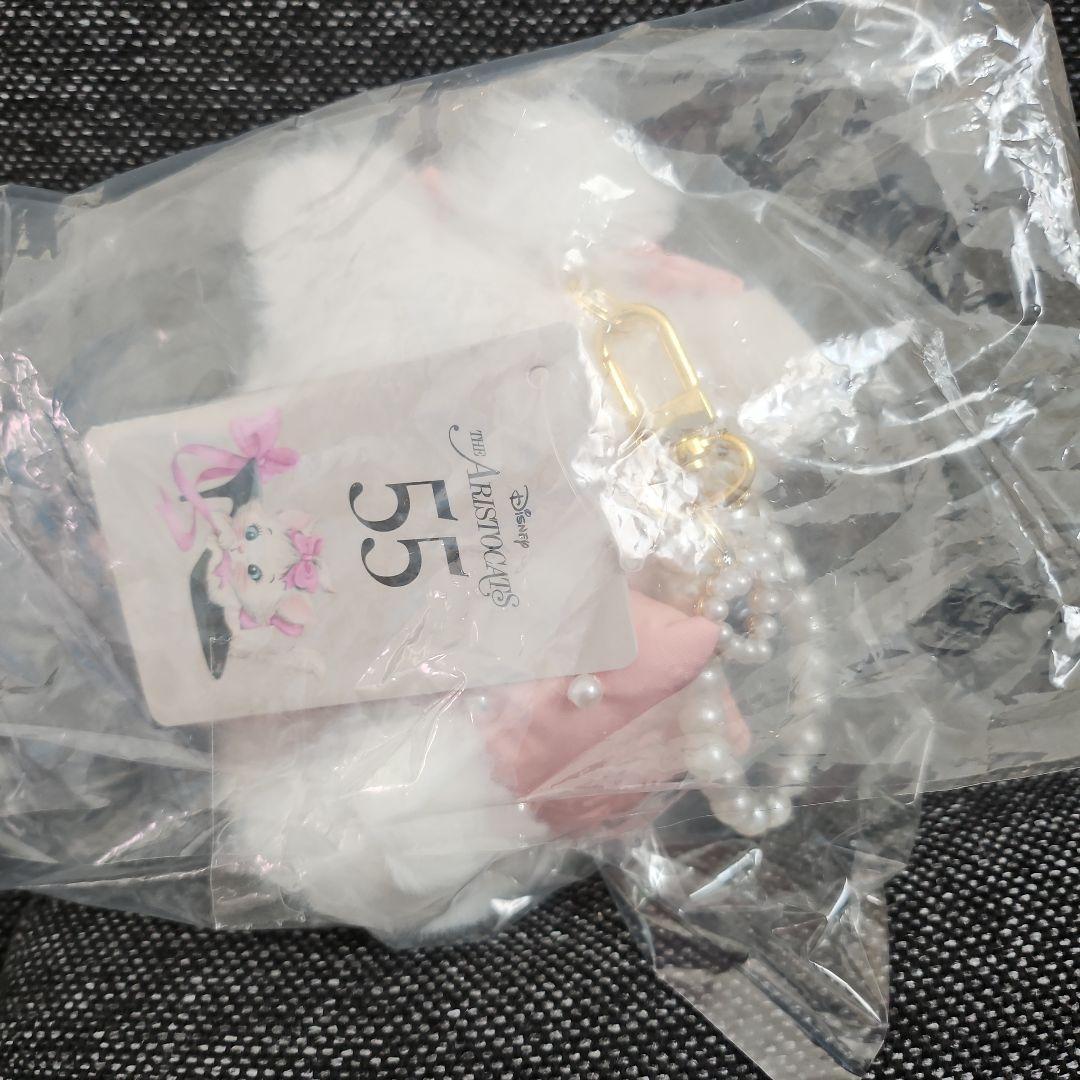 マリー おしゃれキャット ぬいぐるみ　キーホルダー　キーチェーン　55 周年