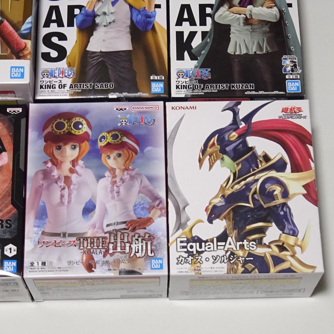 未開封 フィギュア 8体 まとめ ワンピース ドラゴンボール 遊戯王 プライズ