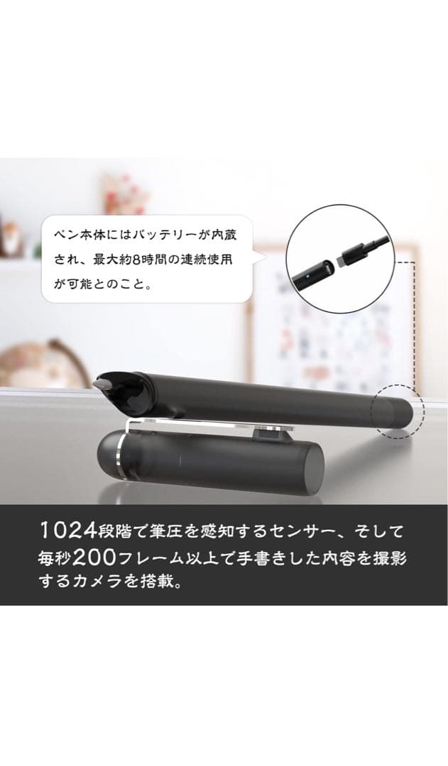 【新品、未使用】スマートペン 電子ノート デジタルパッドセット 66言語対応