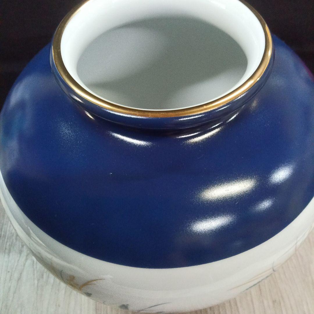 昭和レトロ/ノリタケ花瓶/フラワーベース陶器花器 519