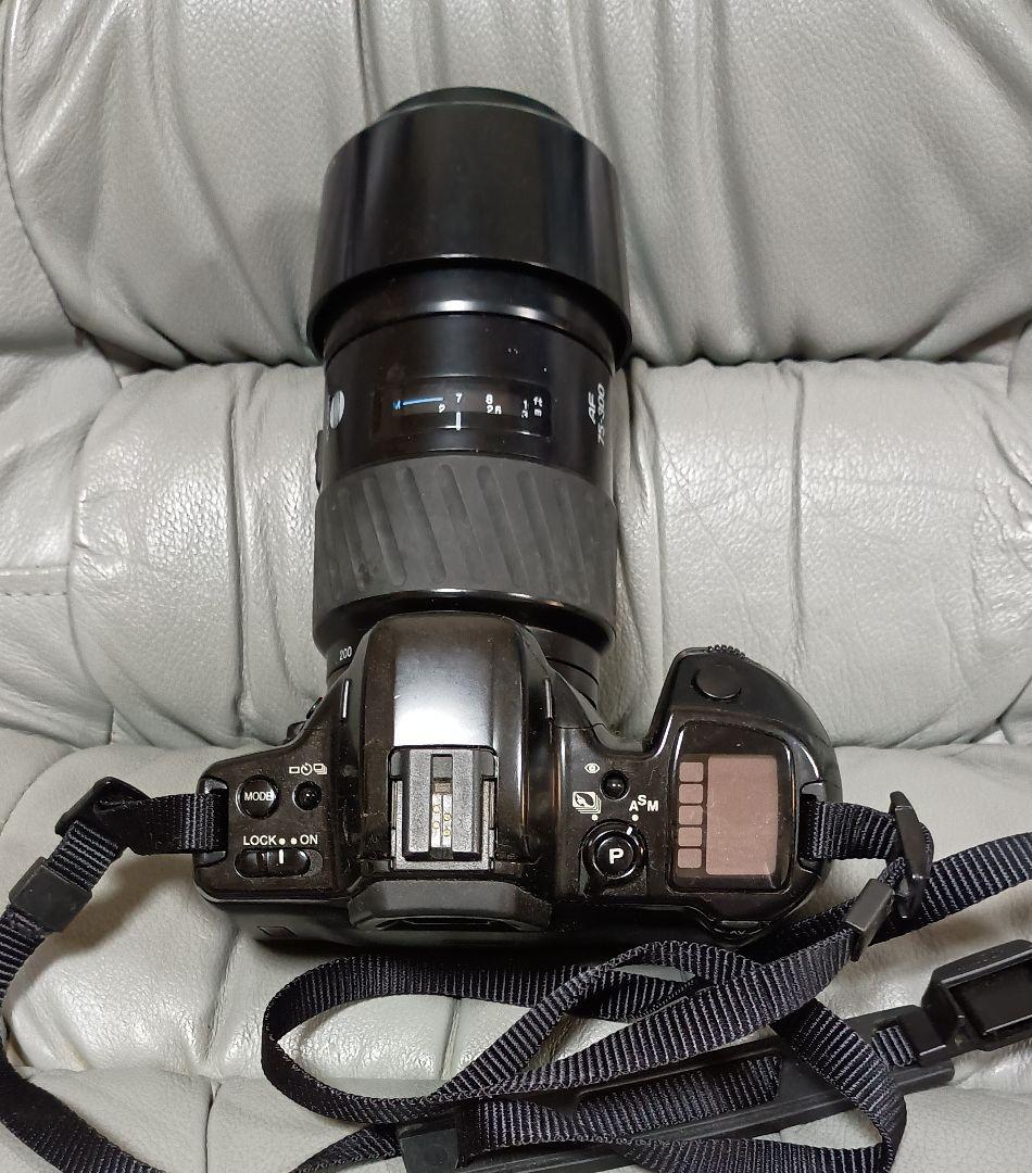 MINOLTA 一眼レフカメラ AF 75-300レンズ付き