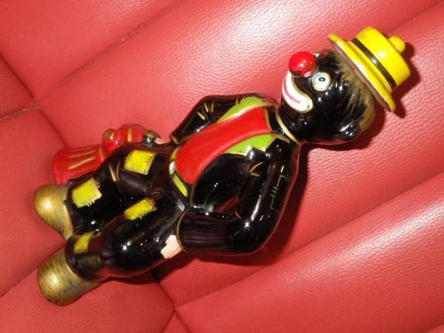 50’S★ビンテージ★ピエロ★デカンタ★置物★USA★ホーボー★サーカス★道化師