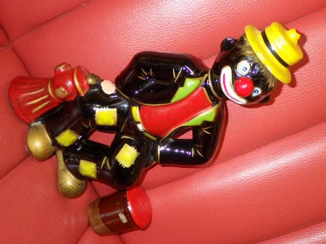 50’S★ビンテージ★ピエロ★デカンタ★置物★USA★ホーボー★サーカス★道化師