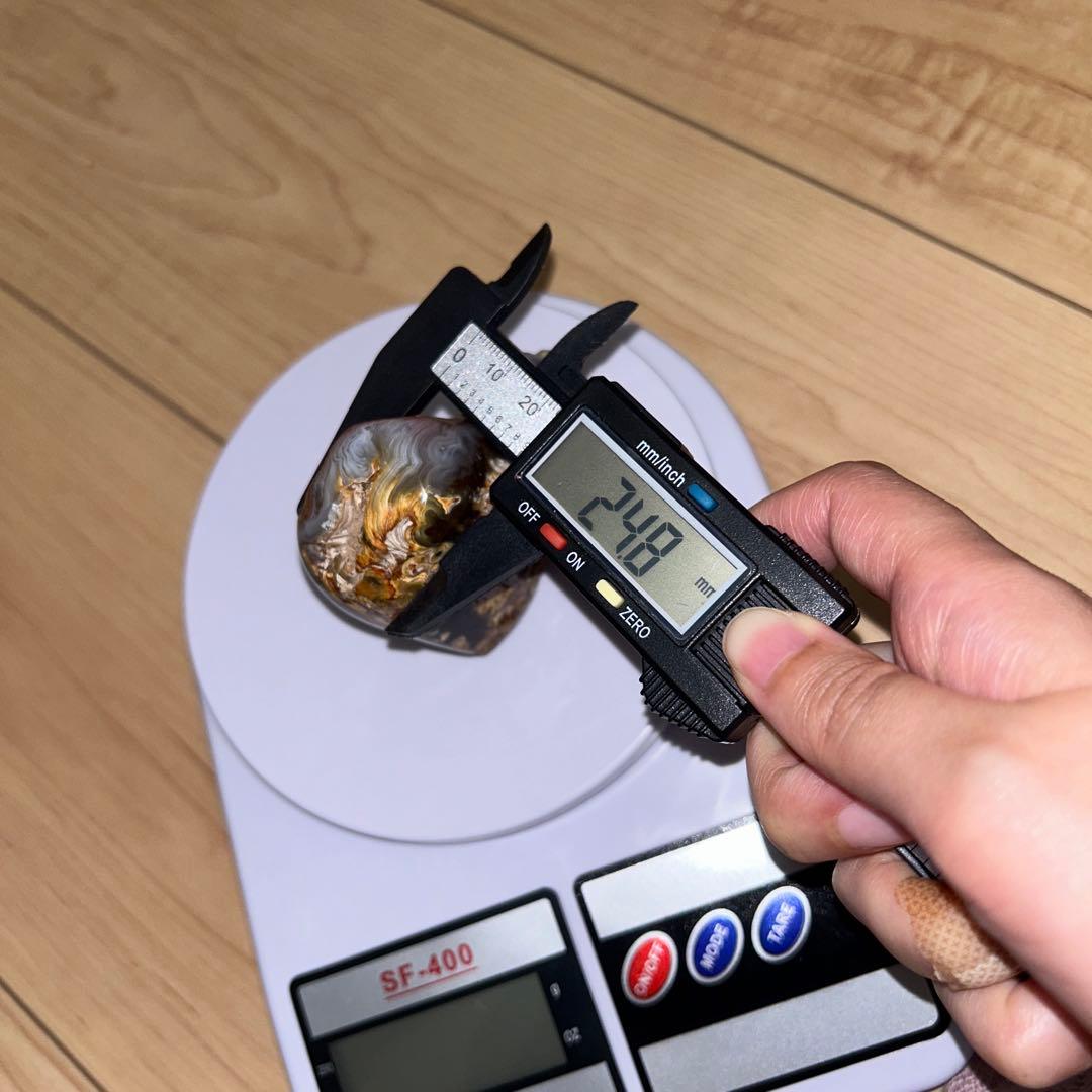 サードニクス 原石 シュガー ハート 天然石 レア