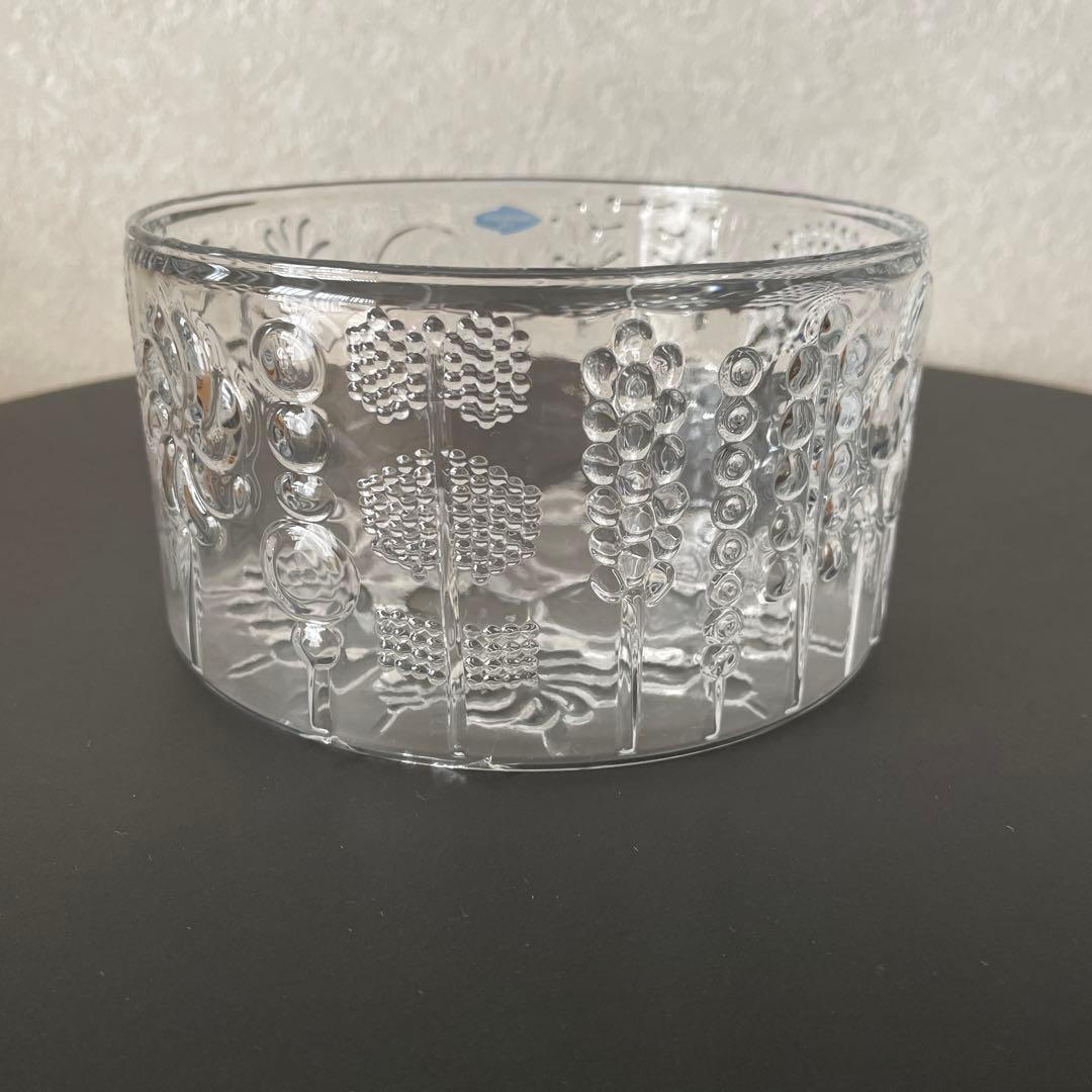 【難あり】ヌータヤルヴィ フローラ　クリアボウル150mm