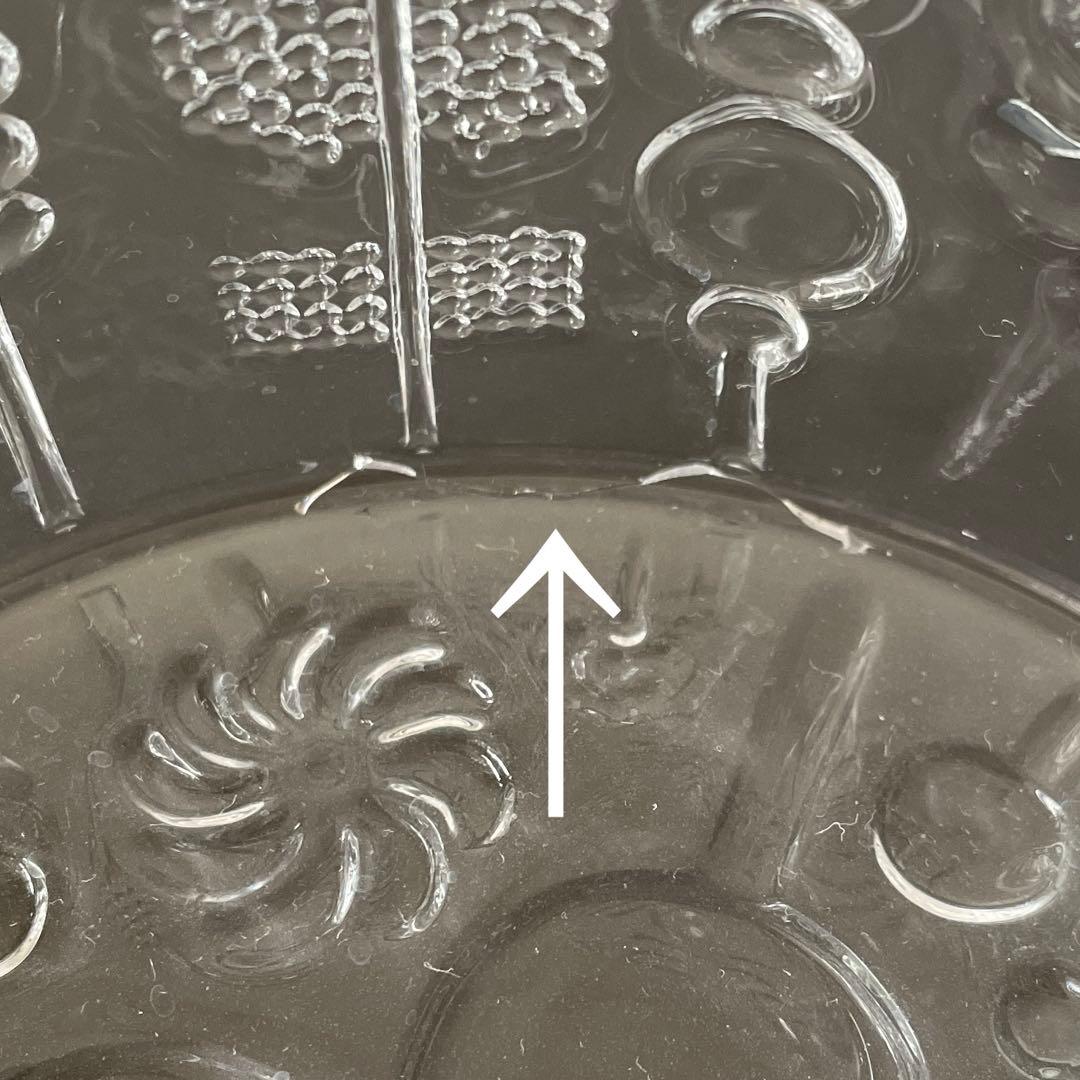 【難あり】ヌータヤルヴィ フローラ　クリアボウル150mm