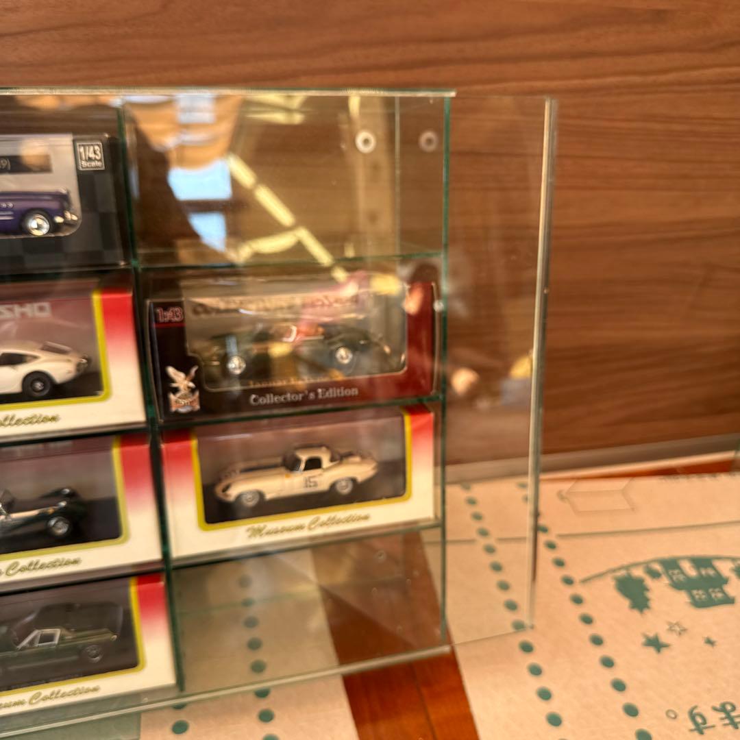 1/43のミニカー用　アクリル　コレクションケース　B