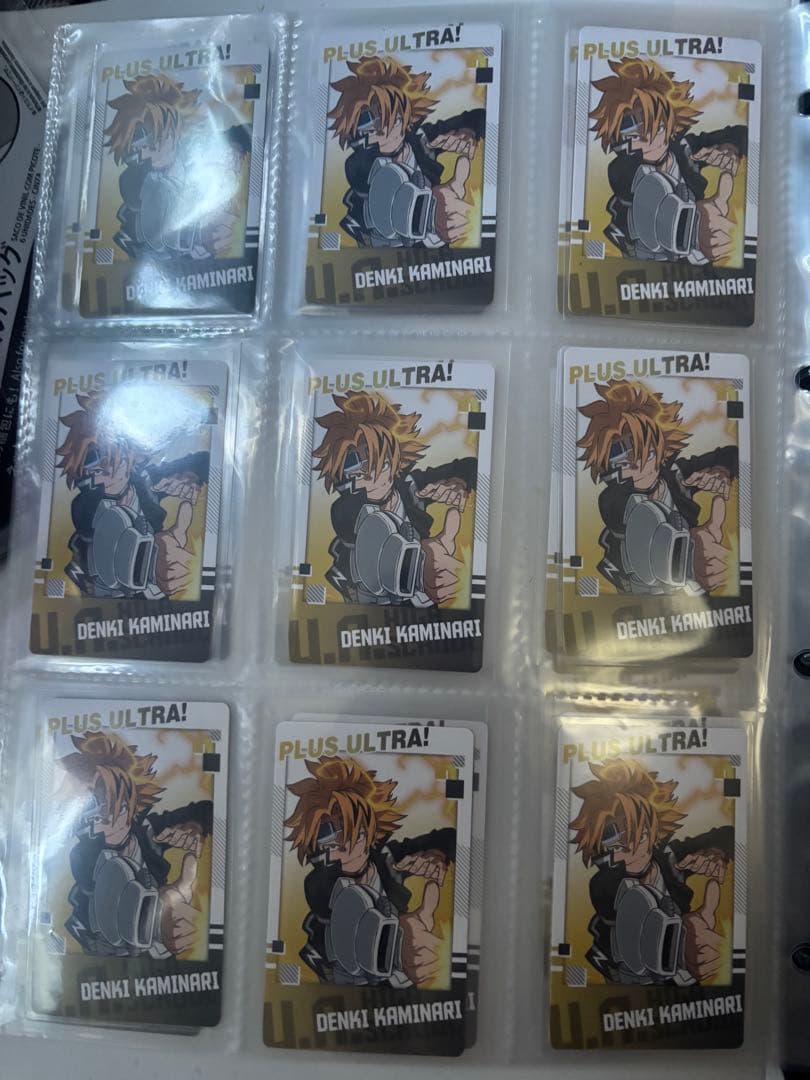 上鳴電気 缶バッジ、アクスタ、カード、フィギュアセット