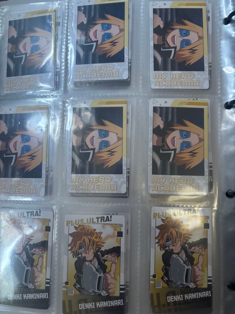 上鳴電気 缶バッジ、アクスタ、カード、フィギュアセット