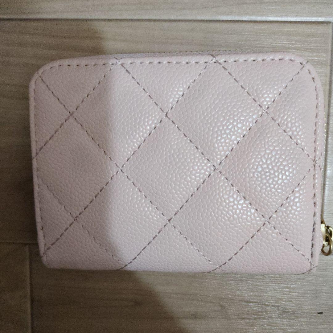 早い者勝ち！訳ありCHANEL ノベルティーピンクレザー ケース