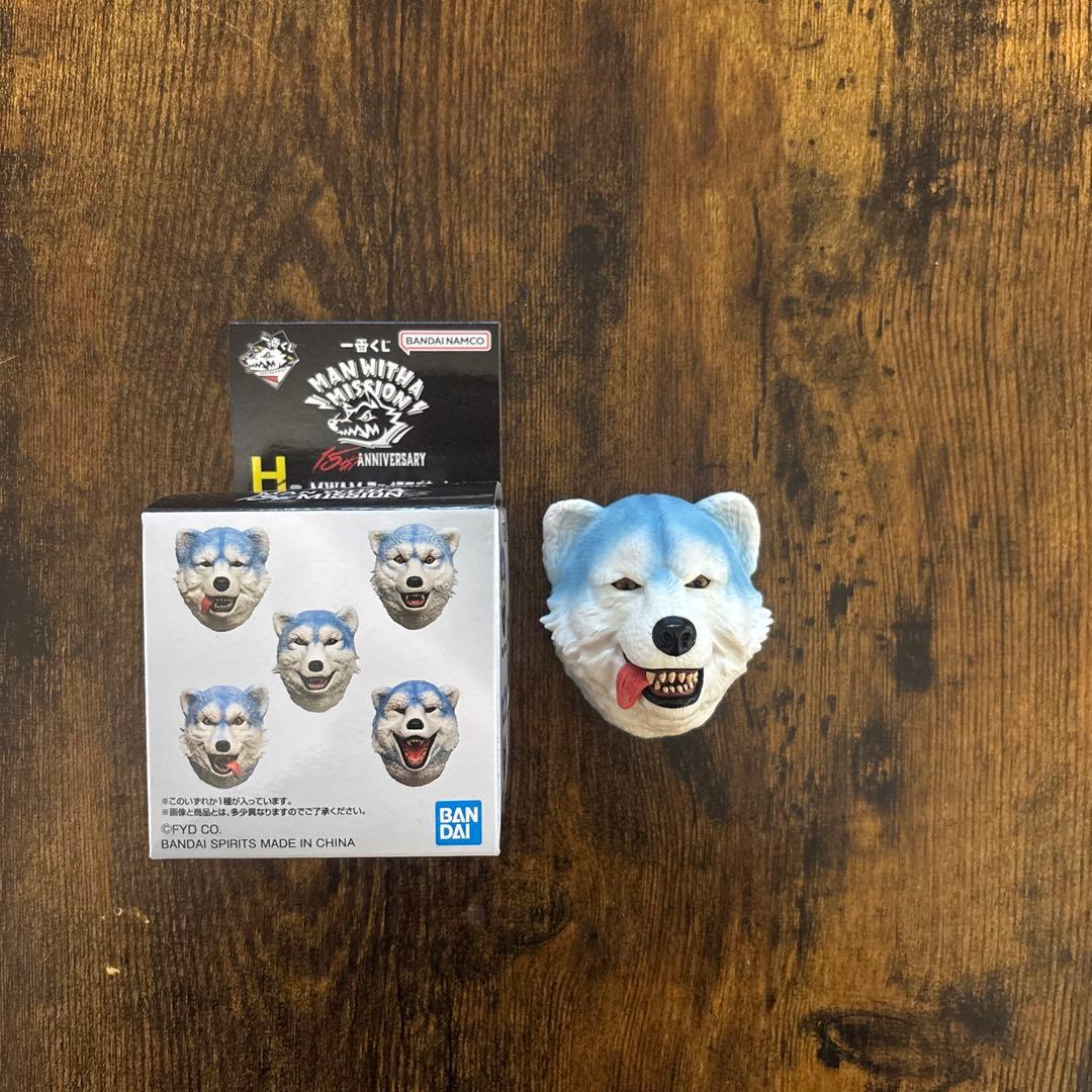 一番くじマンウィズ15周年マグネット&ちゃーむman with a misson